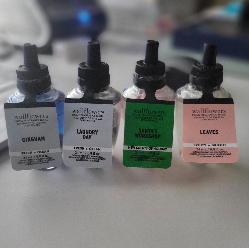 Bath & Body Works Wallflowers Fragrance Refills Set of 4 NEW
